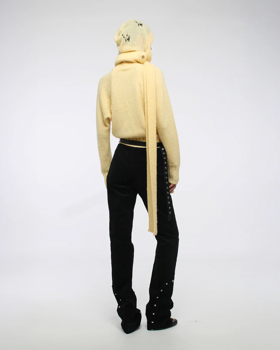 CORDUROY STRAIGHT-LEG PANTS