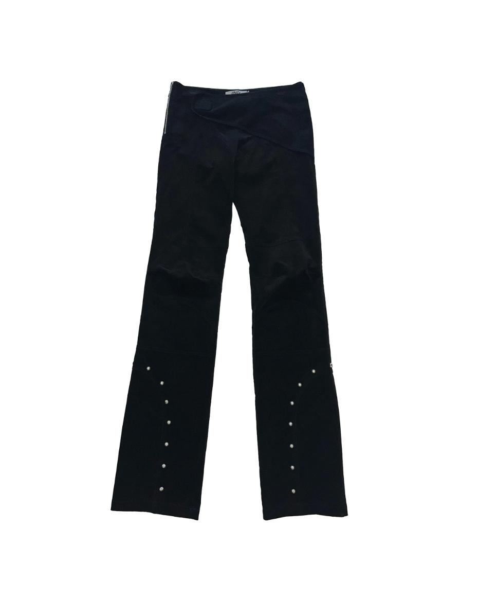 CORDUROY STRAIGHT-LEG PANTS