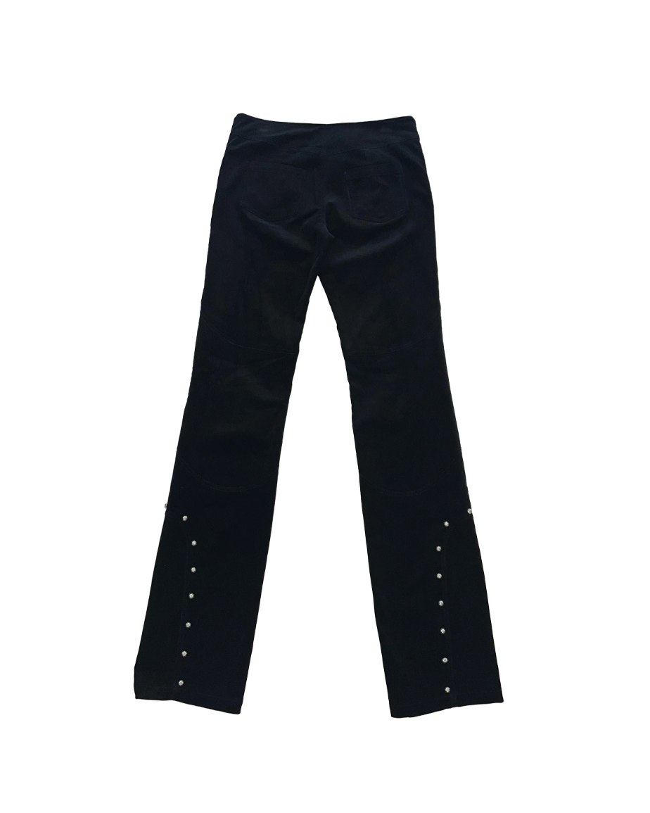 CORDUROY STRAIGHT-LEG PANTS